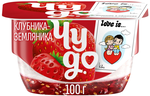 Десерт творожный Чудо клубника-земляника 4% 100г