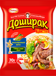 Лапша быстрого приготовления Доширак Квисти со вкусом говядины 70г
