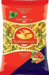 Макароны Шебекинские Спирали Три цвета 450г